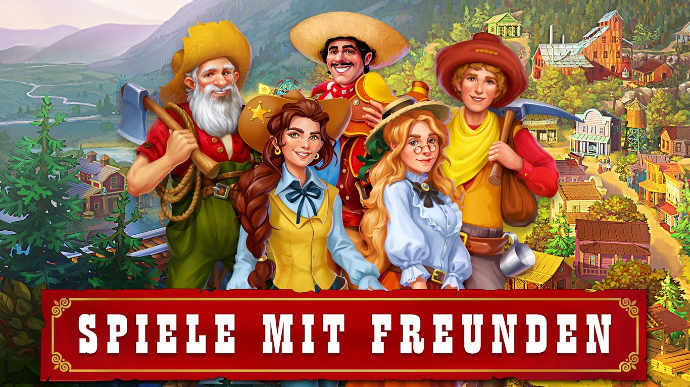 Jewels of the Wild West Match 3: Drei Gewinnt Spiele Screenshot