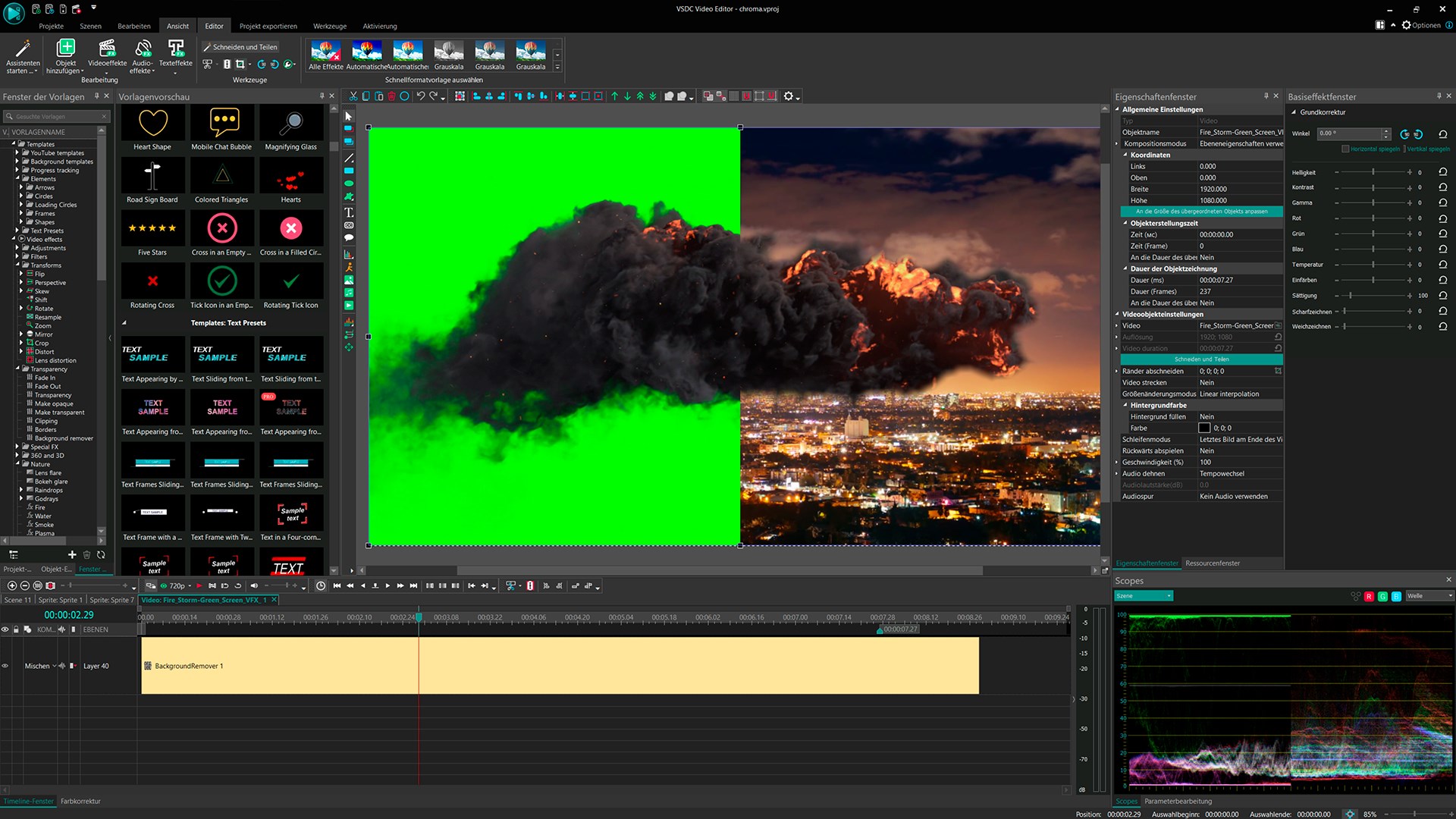 VSDC Video Editor Screenshot