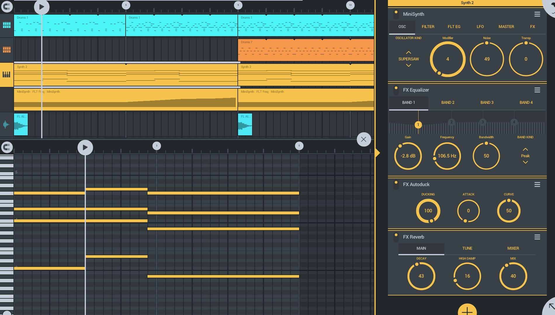 FL Studio Mobile screenshot