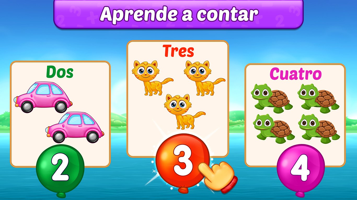 Captura de pantalla de Math Kids - suma, resta, cuenta y aprende