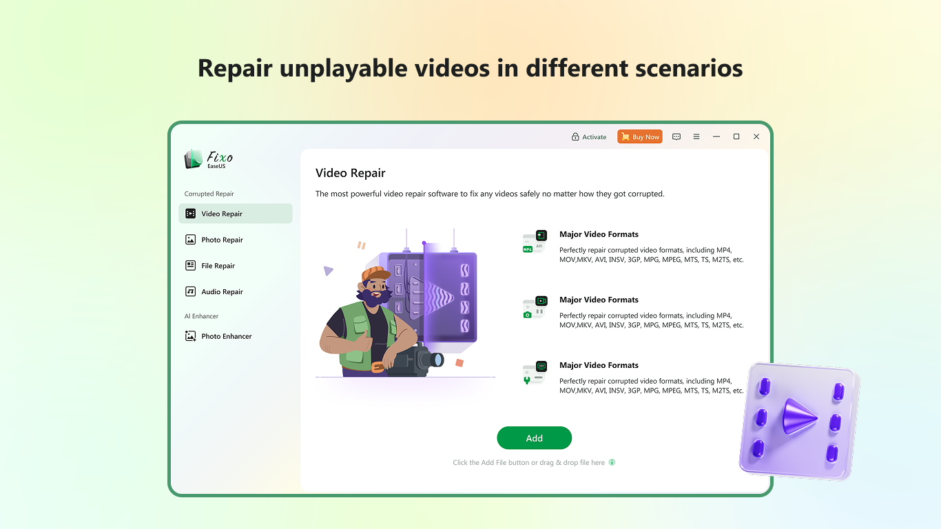 EaseUS Fixo screenshot
