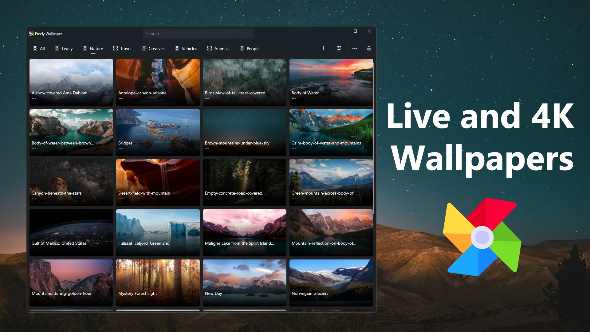 Live Wallpapers + screenshot