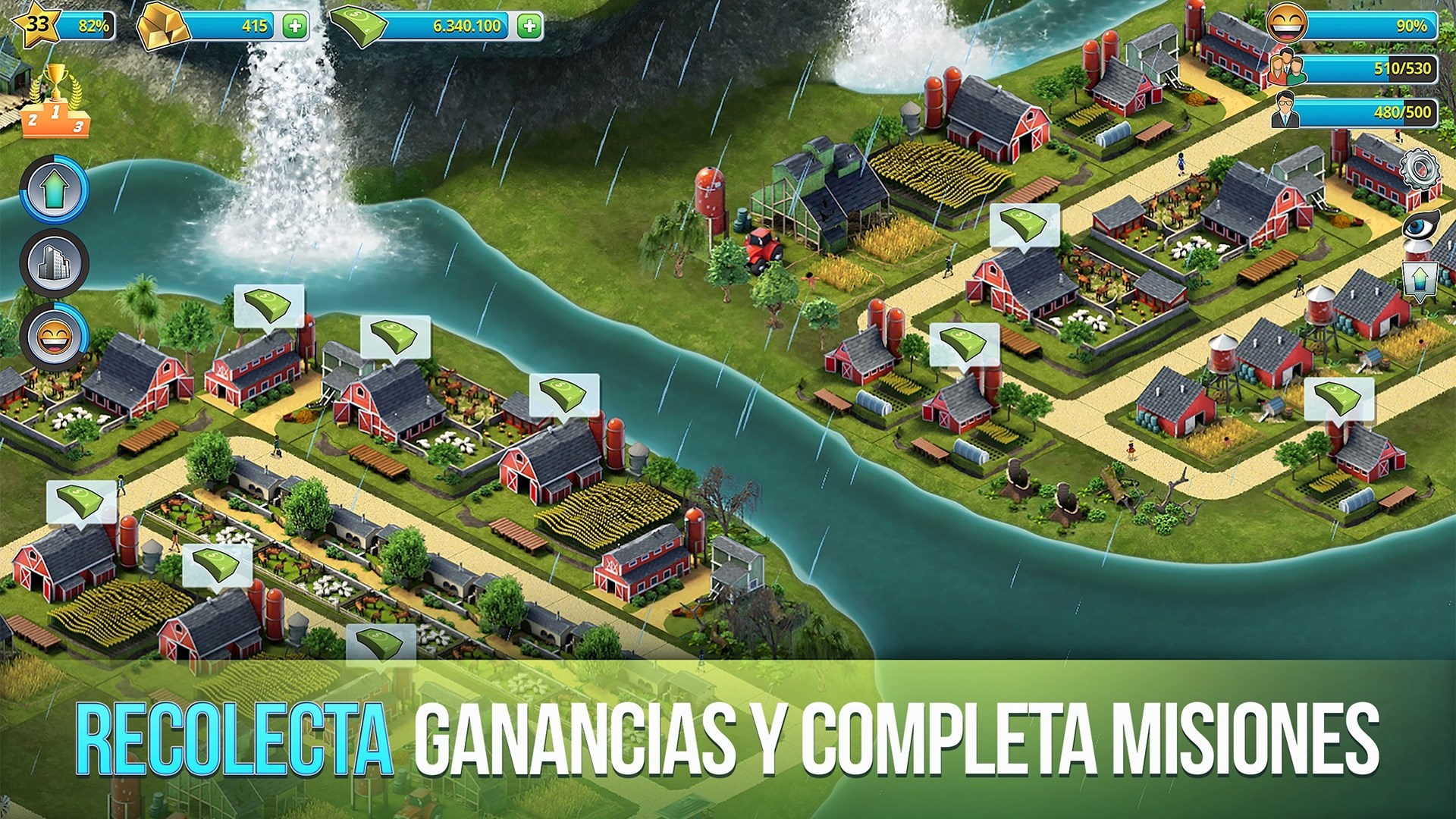 Captura de pantalla de City Island 3 - Building Sim