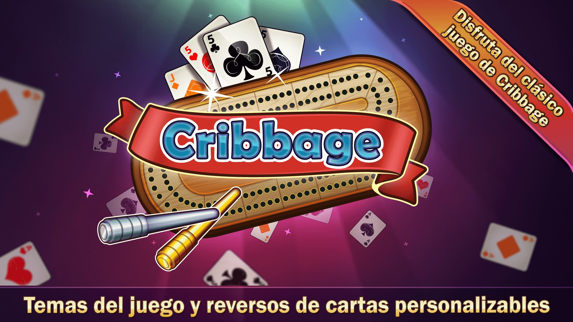 Captura de pantalla de Cribbage Deluxe