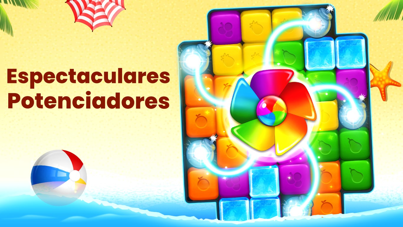 Captura de pantalla de Explosión de cubo frutal
