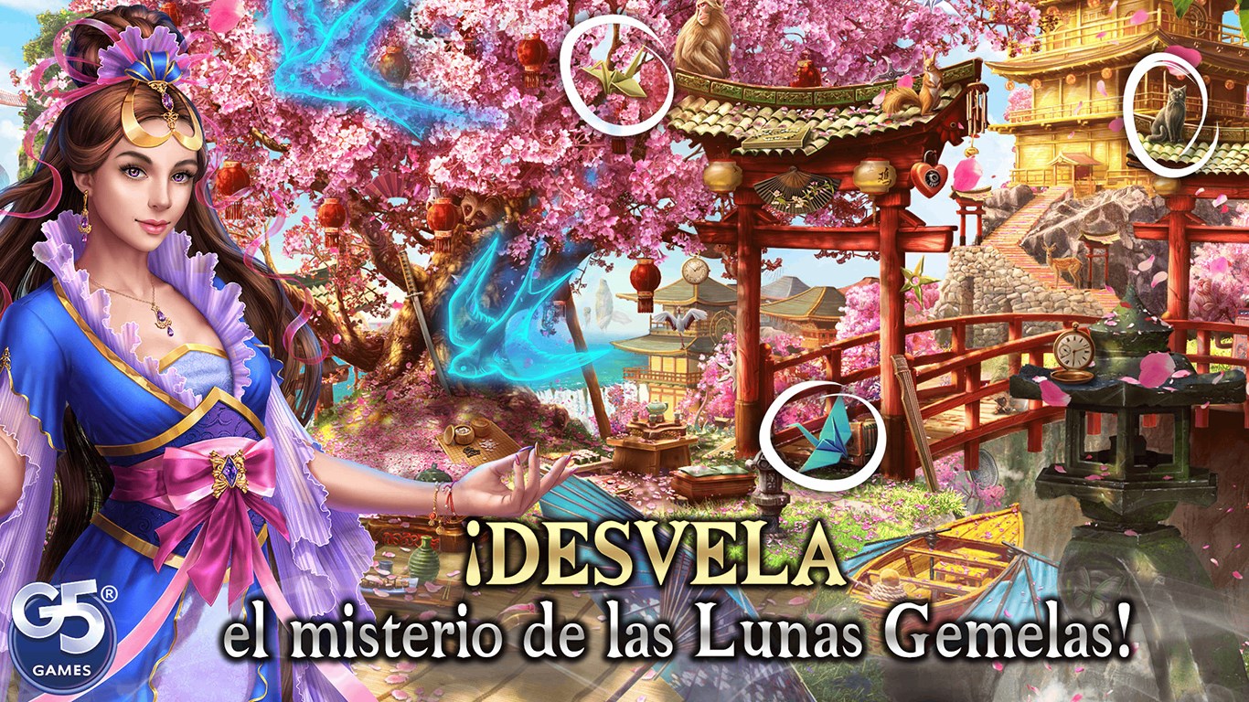 Captura de pantalla de Twin Moons: Juego de buscar objetos