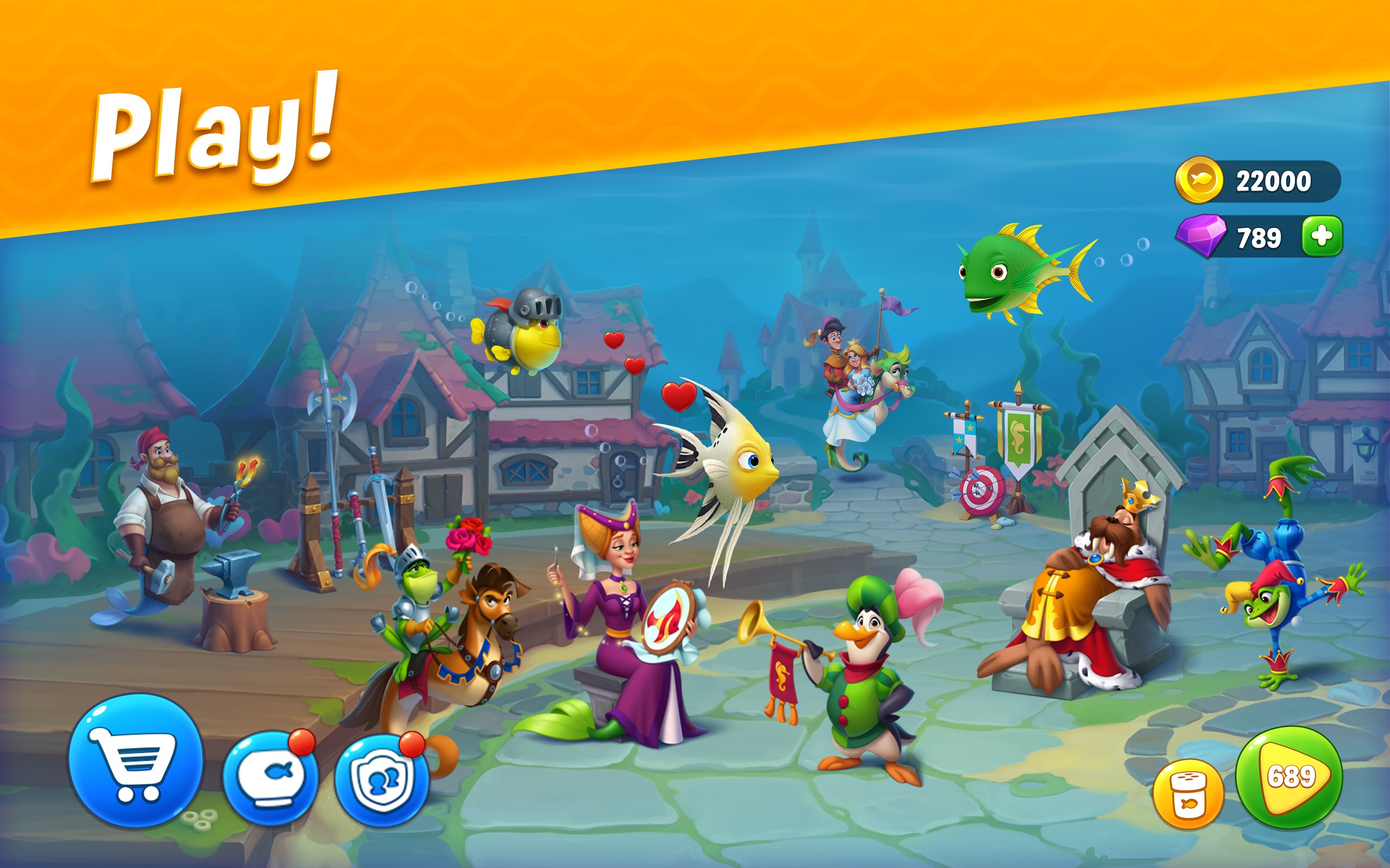 Fishdom screenshot