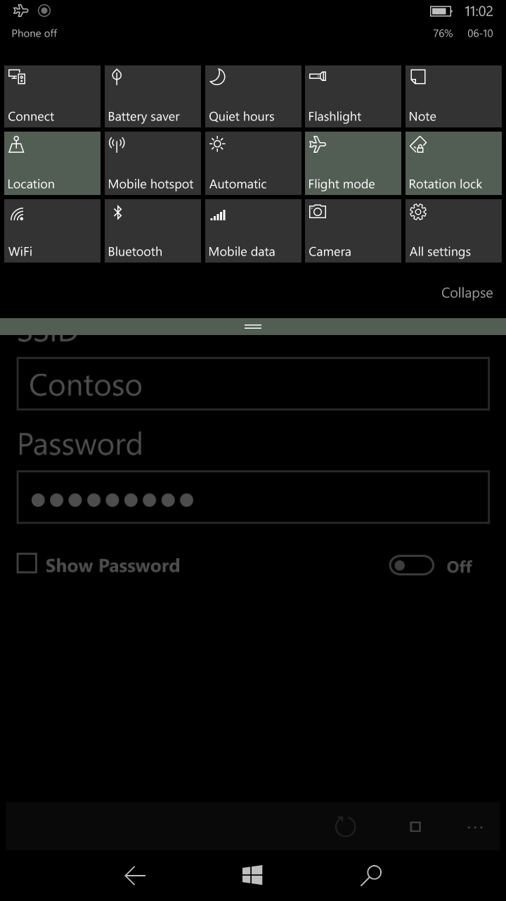 Hotspot screenshot