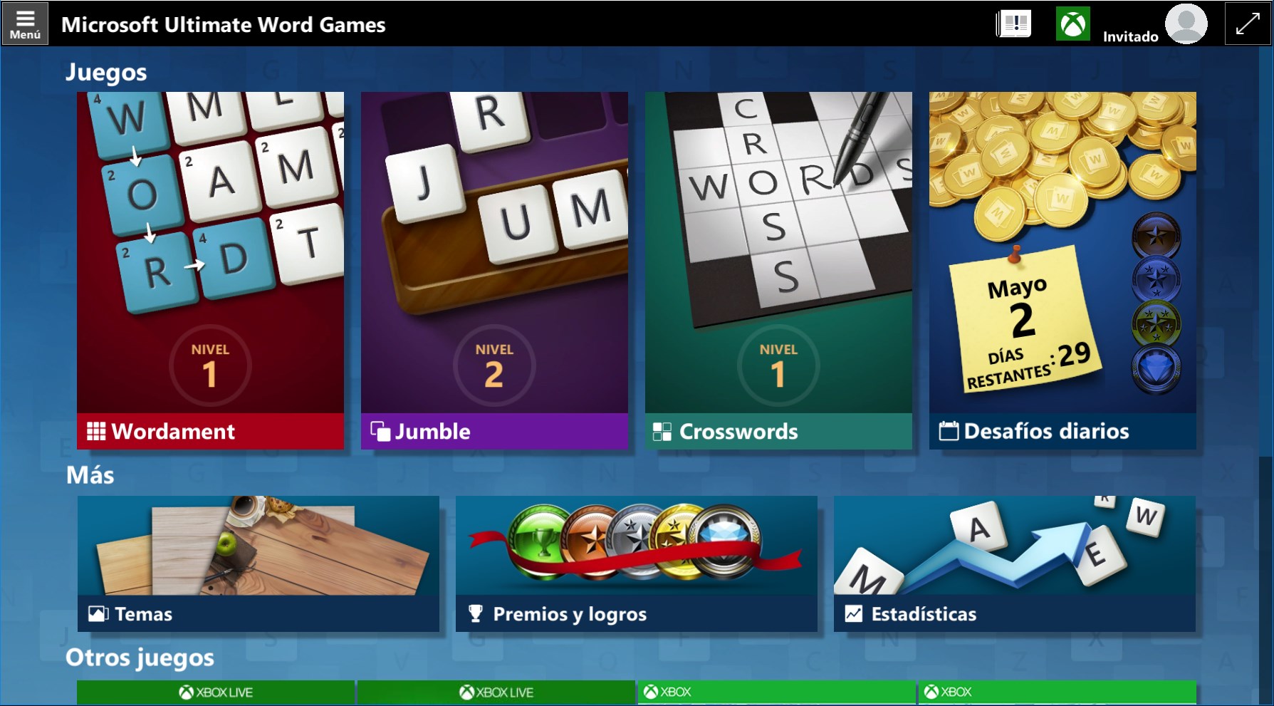 Captura de pantalla de Ultimate Word Games