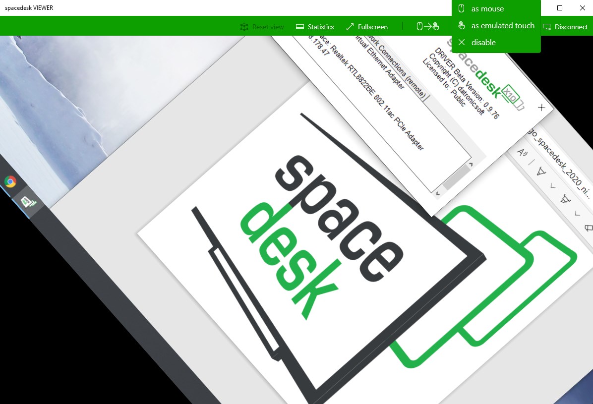 spacedesk Screenshot