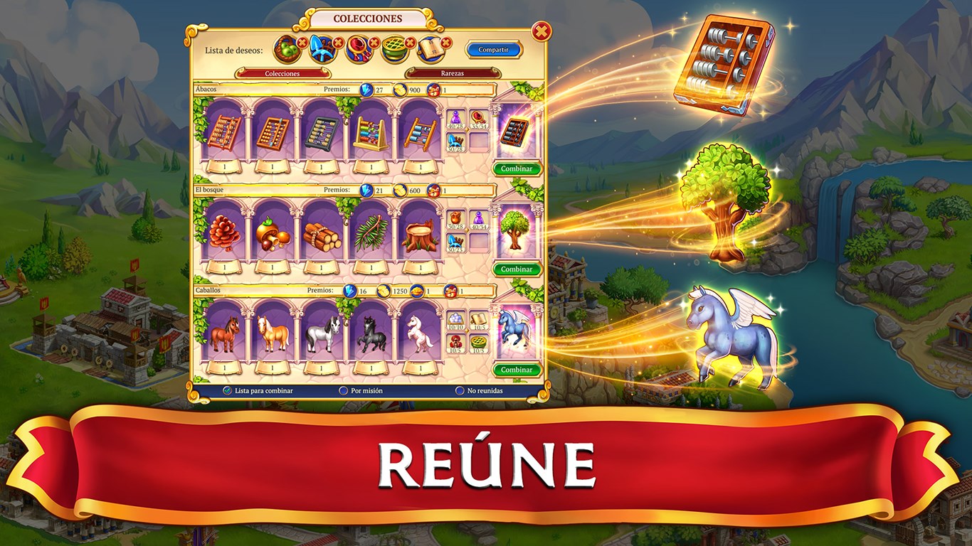 Captura de pantalla de Emperor of Mahjong: Une fichas, restaura la ciudad