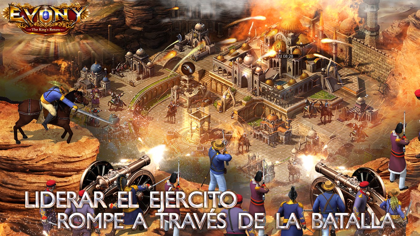 Captura de pantalla de Evony: The King's Return