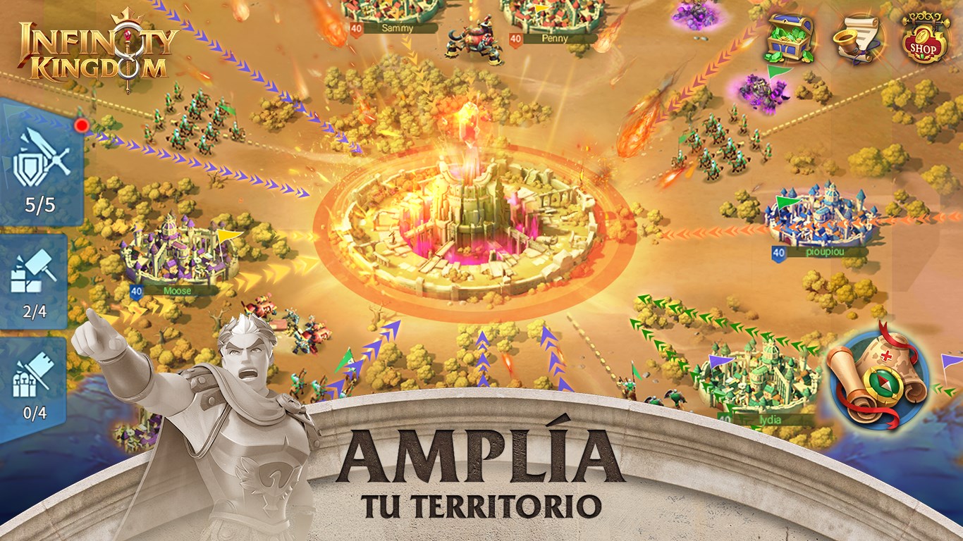 Captura de pantalla de Infinity Kingdom