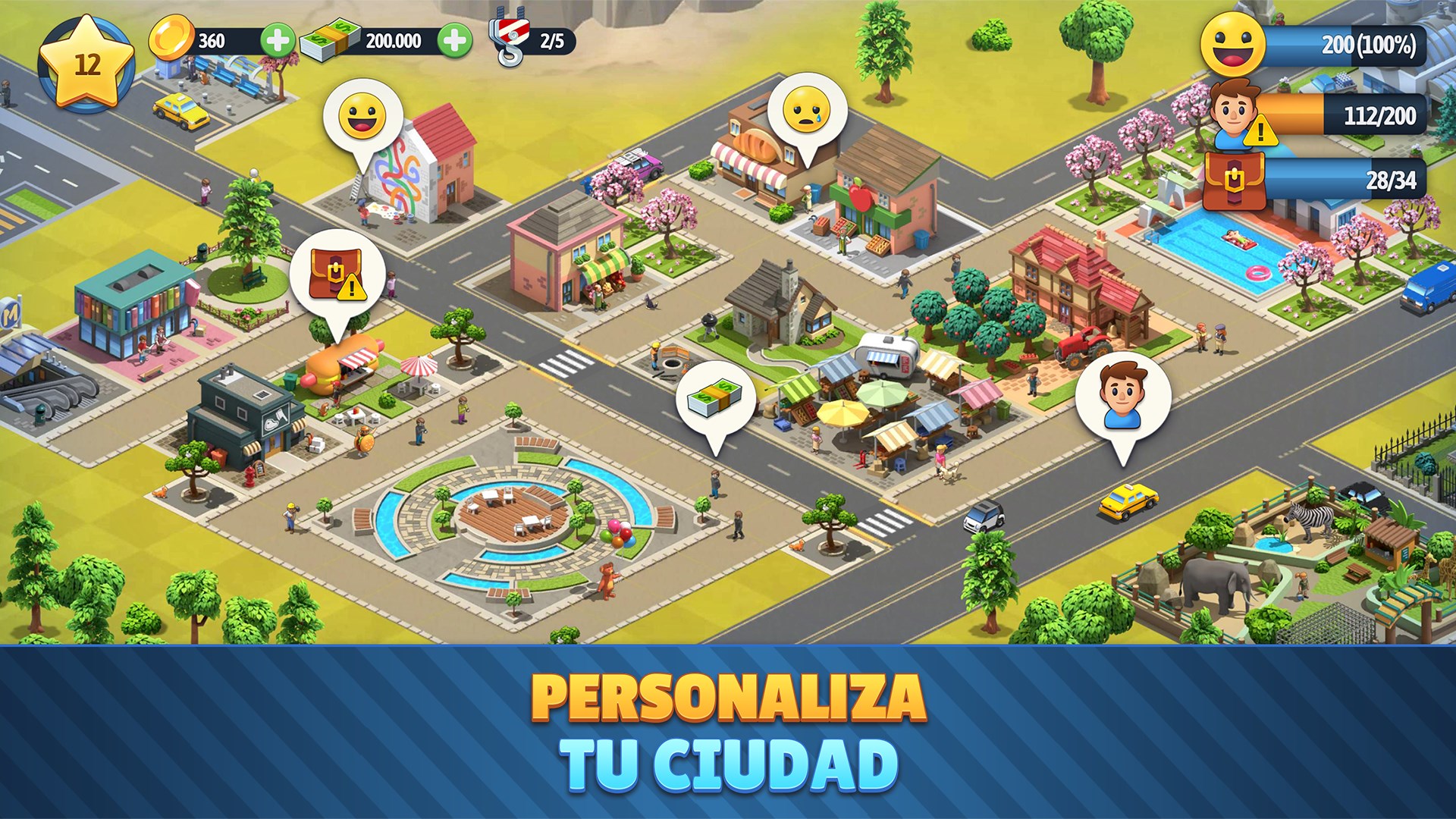 Captura de pantalla de City Island 6: Building Town
