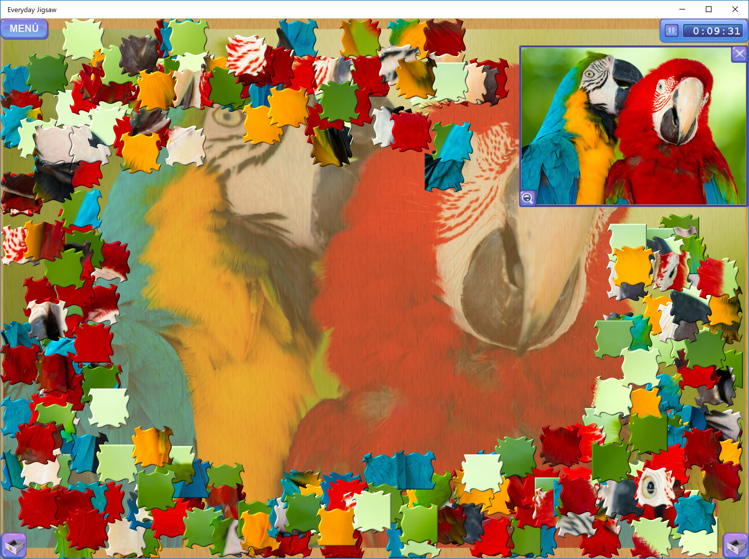 Captura de pantalla de Everyday Jigsaw