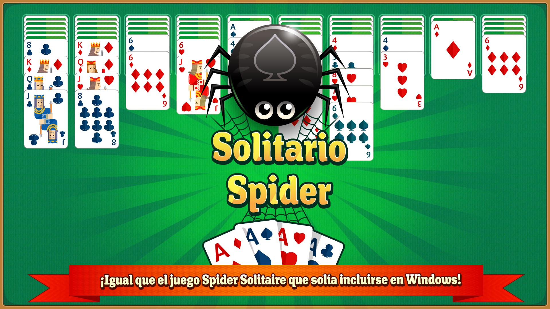 Captura de pantalla de ¡Solitario Spider!