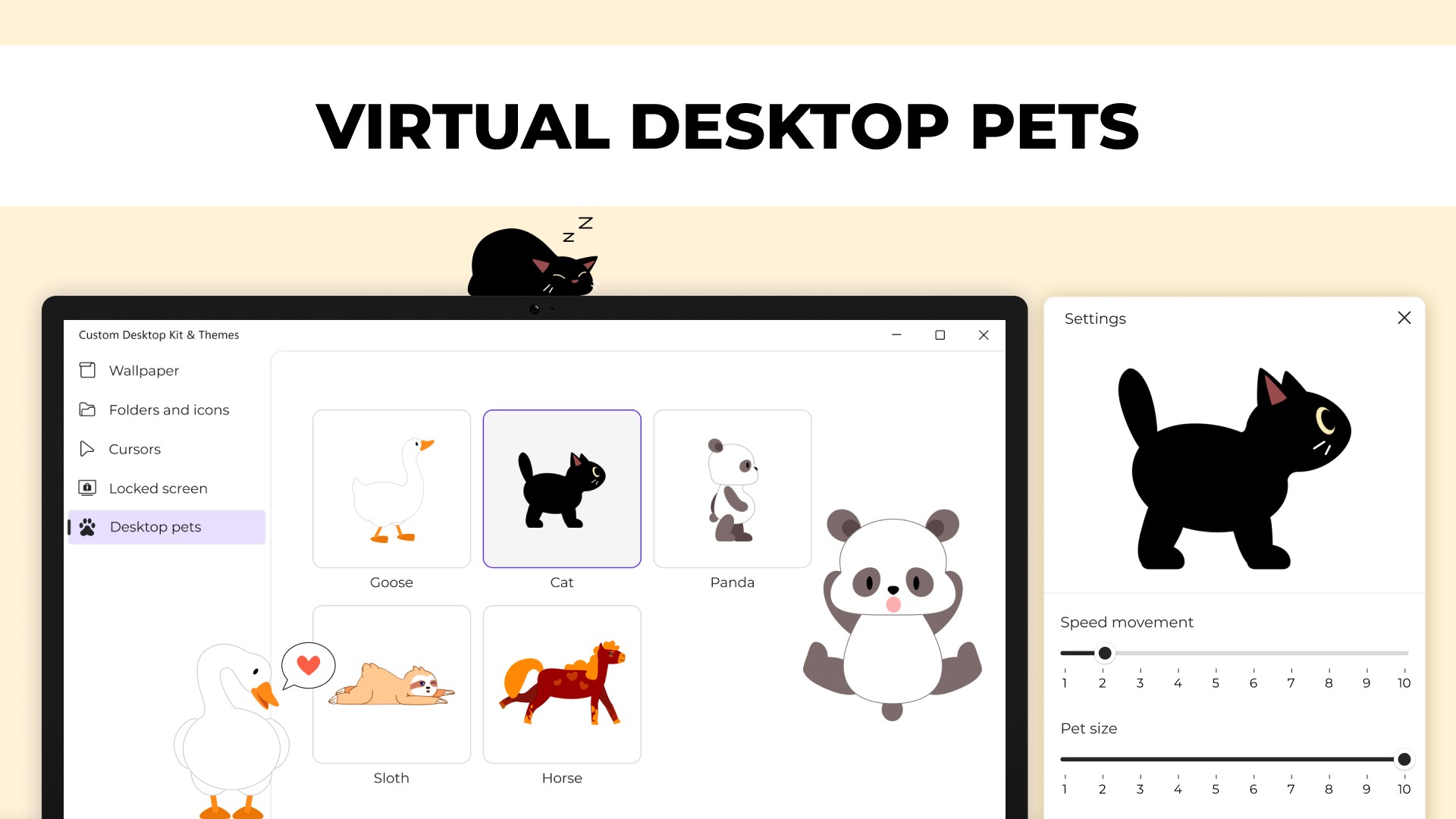 Custom Desktop Kit - Aesthetic themes & wallpapers screenshot