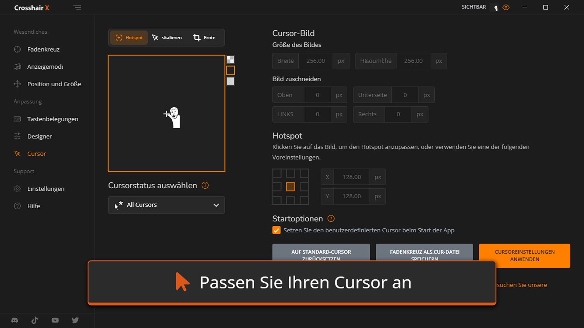 Crosshair X Screenshot