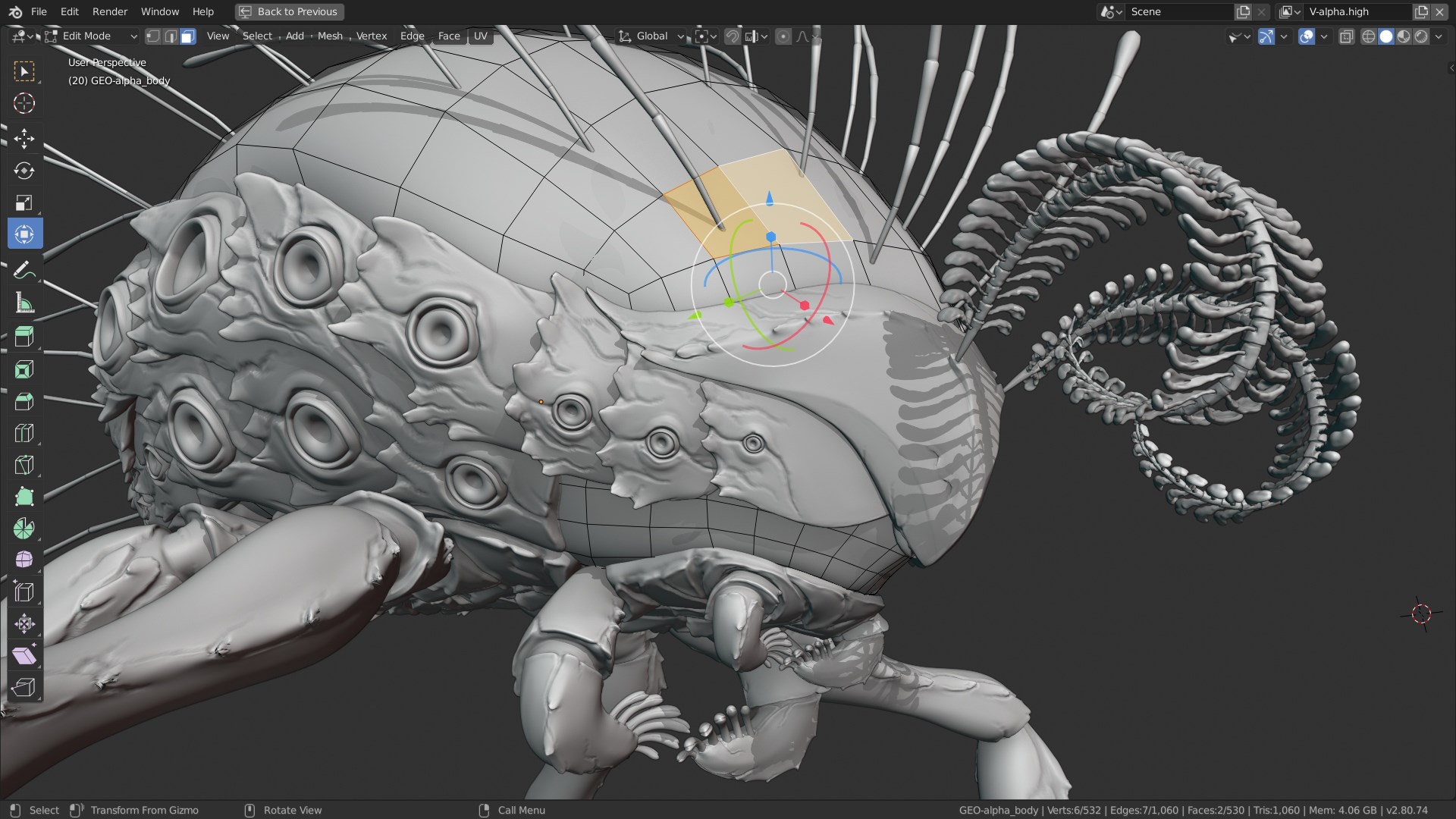 Blender screenshot