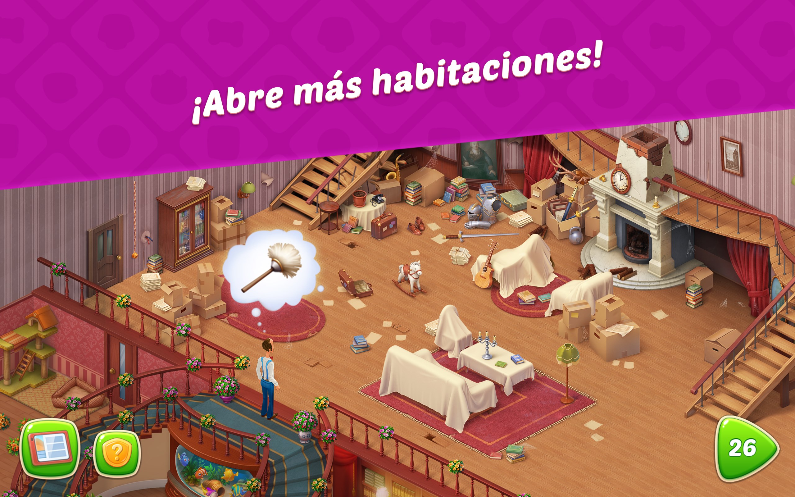 Captura de pantalla de Homescapes