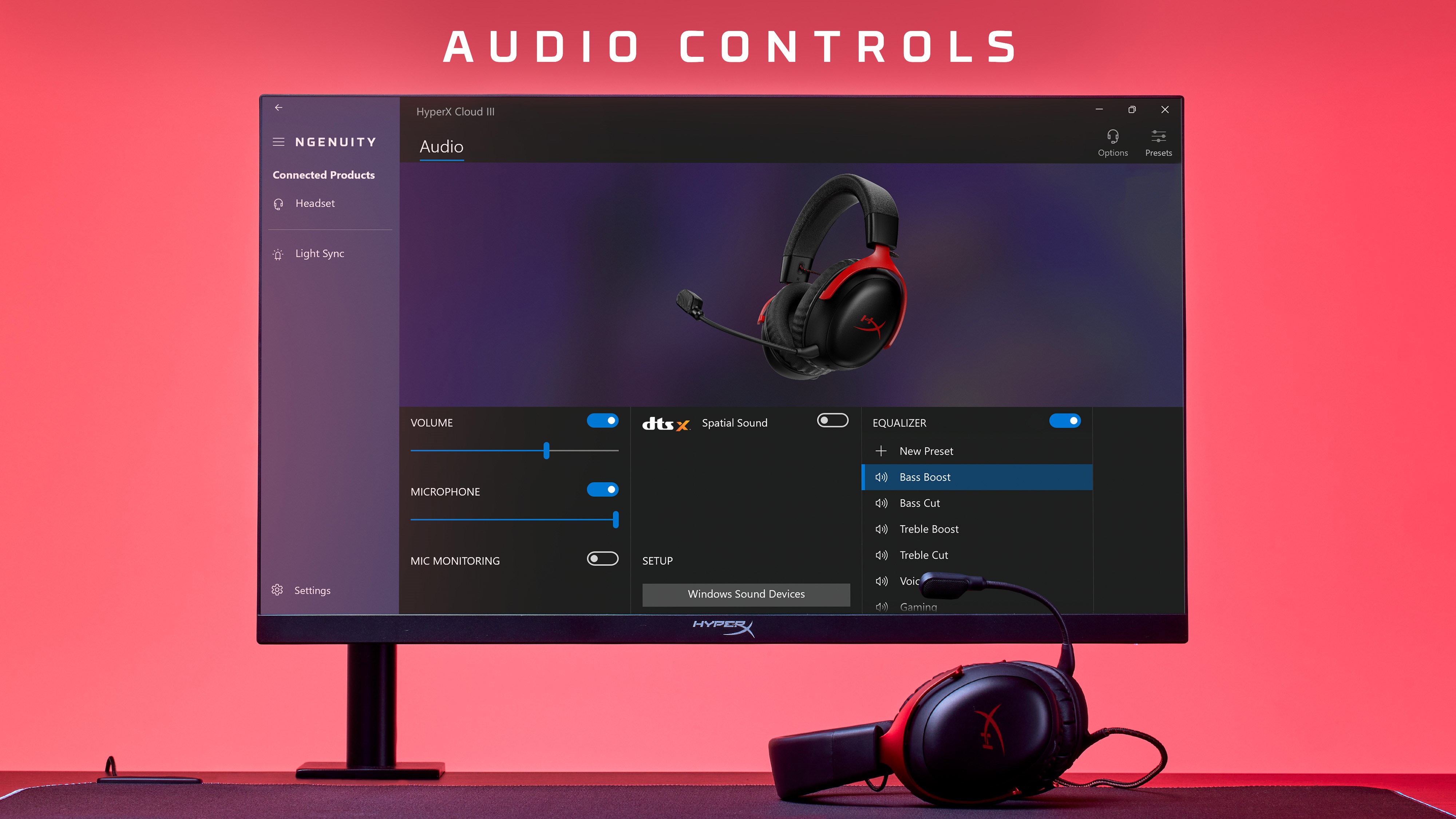 HyperX NGENUITY screenshot