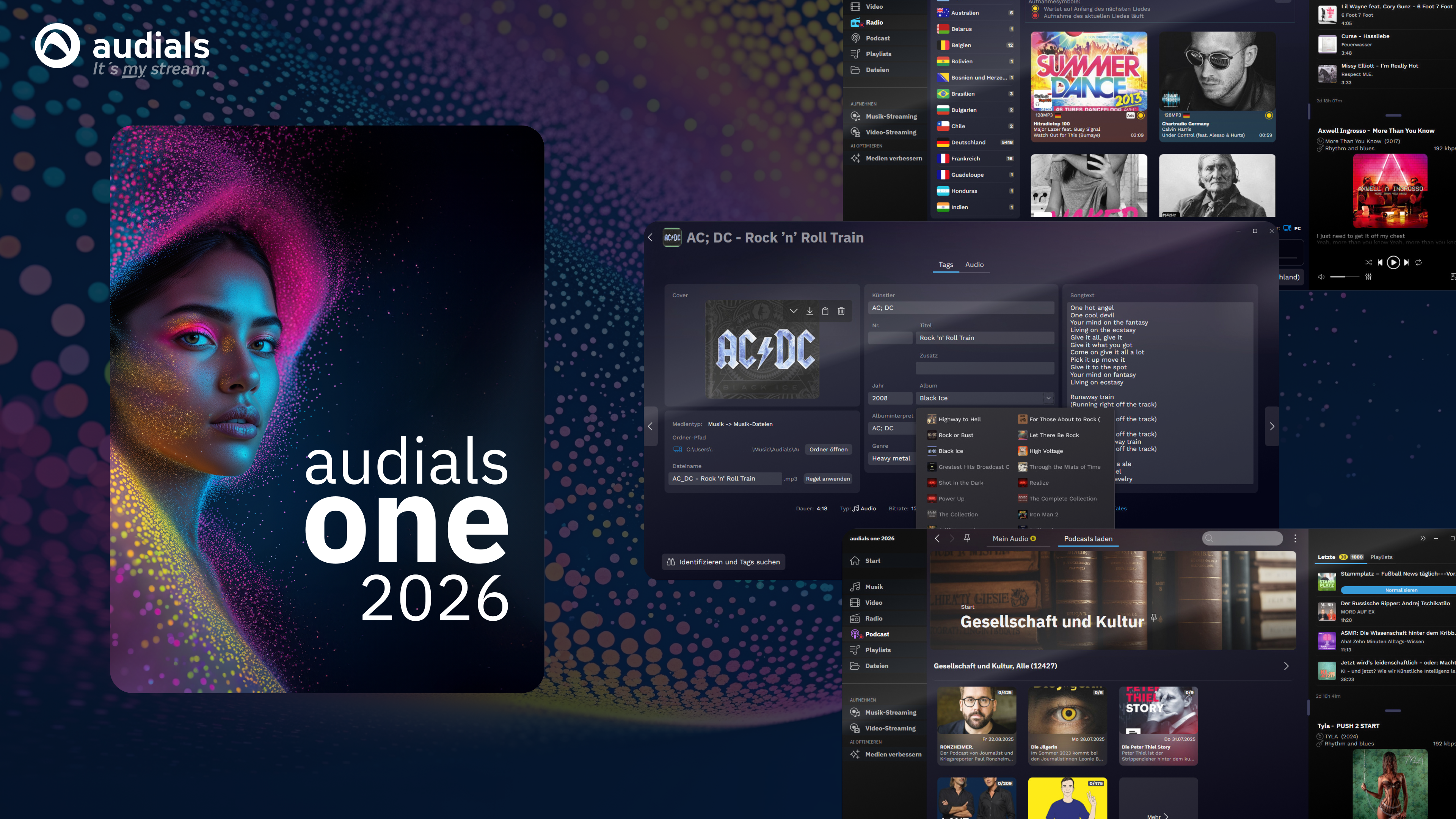 Audials One 2026 Screenshot