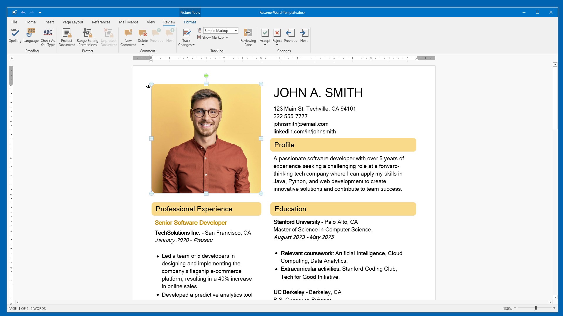 DOCX Editor for Windows screenshot
