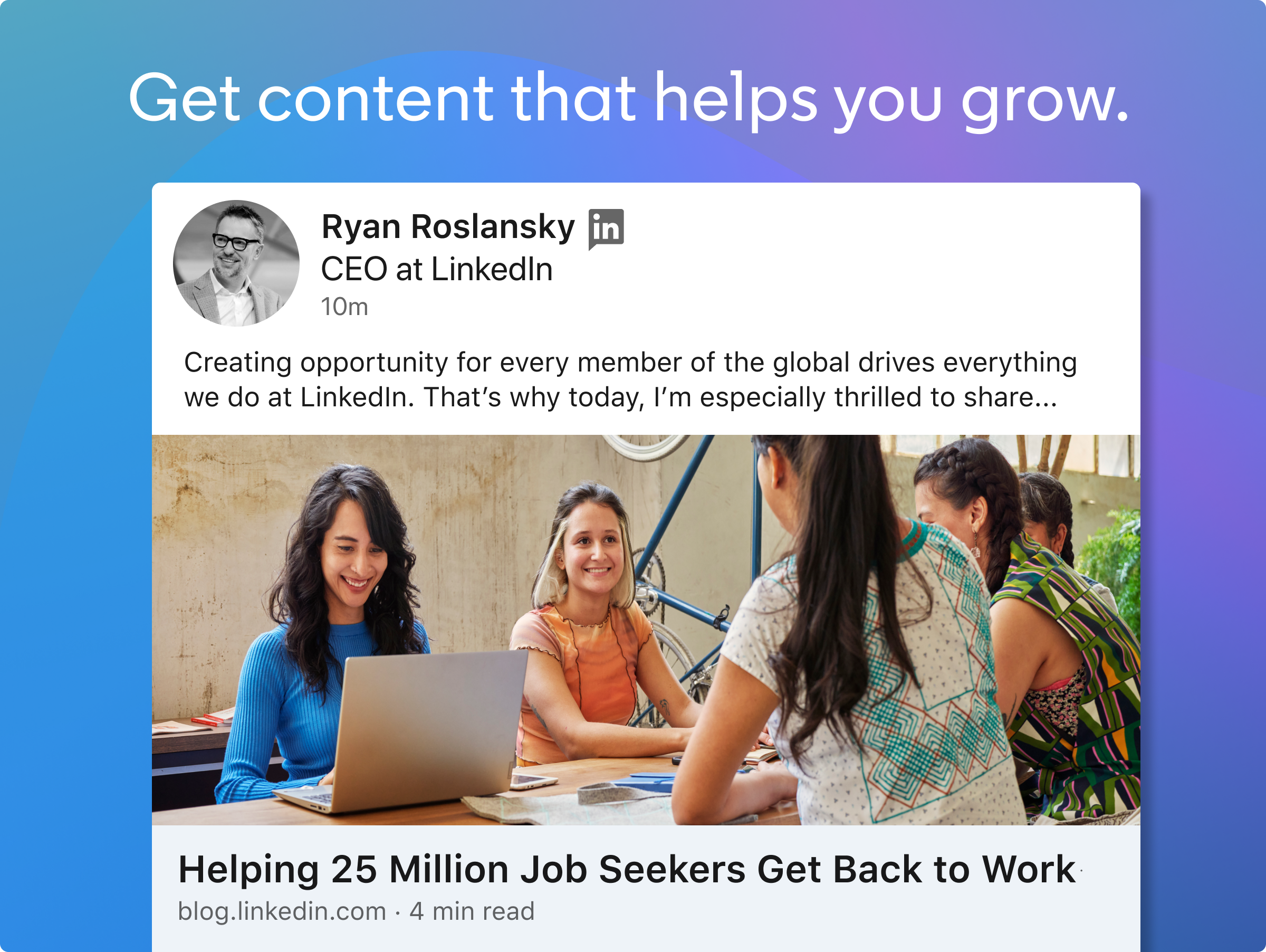 LinkedIn screenshot