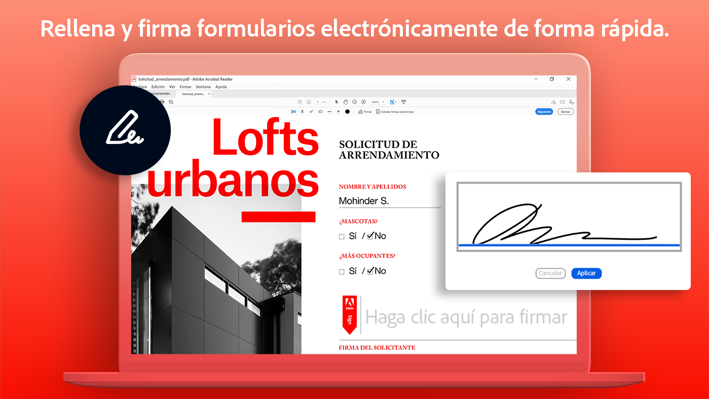 Captura de pantalla de Adobe Acrobat Reader DC