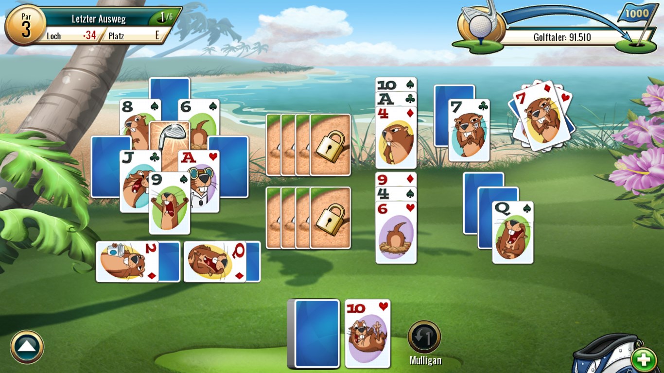 Fairway Solitaire by Big Fish (Full) Screenshot