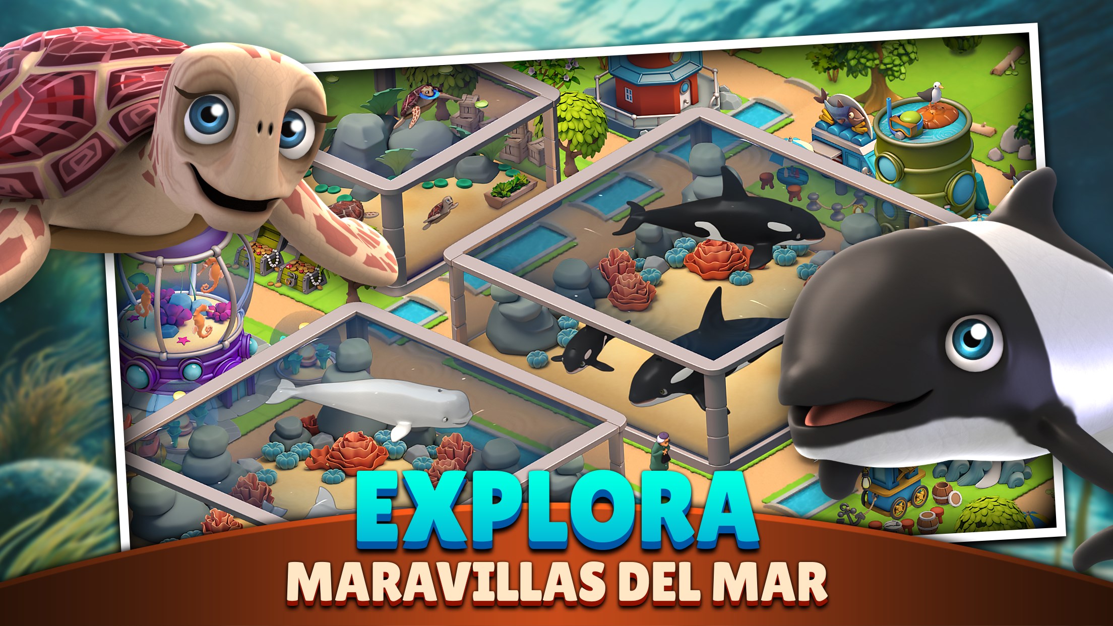 Captura de pantalla de Zoo Life: Animal Park Game