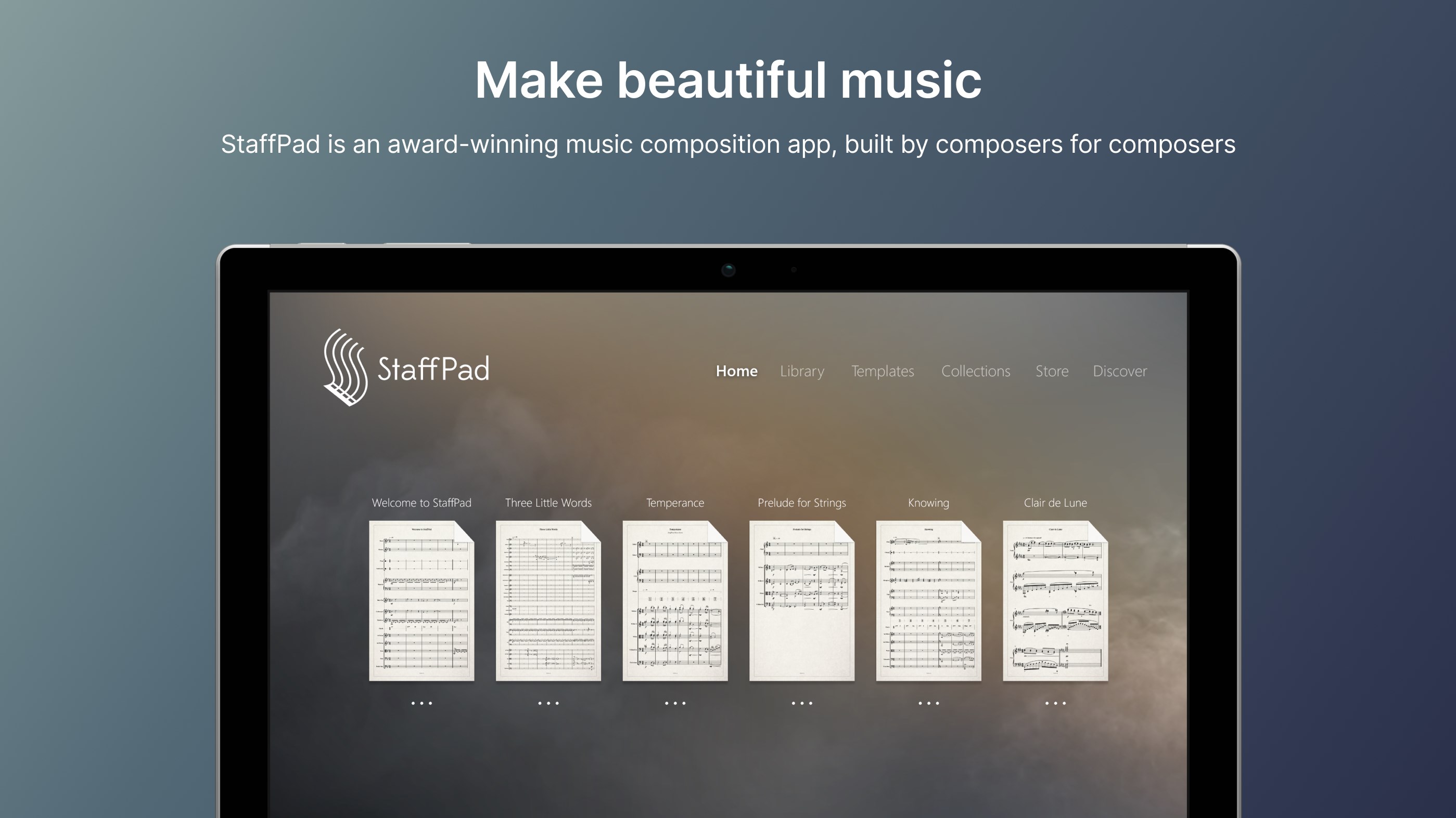 StaffPad screenshot