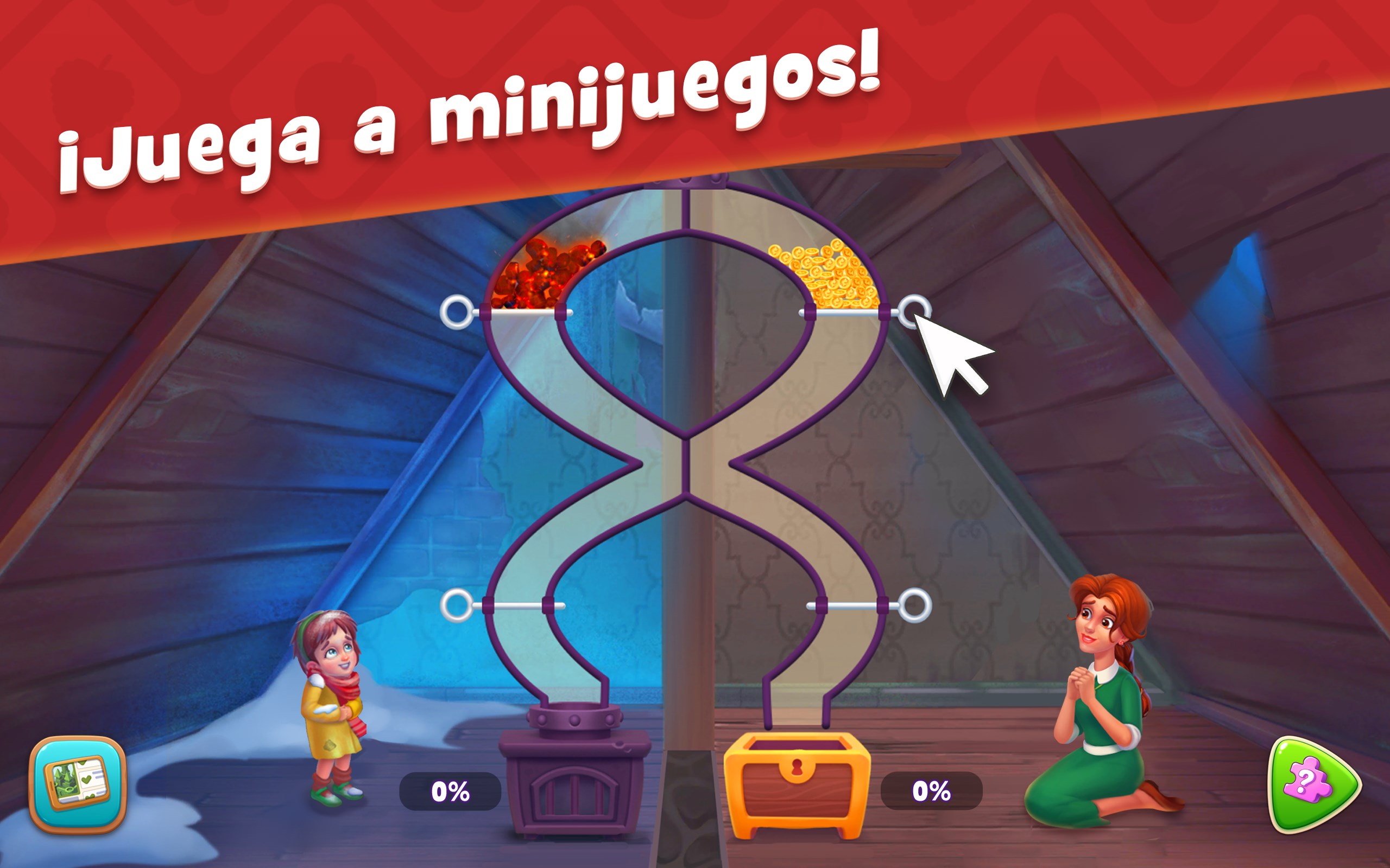 Captura de pantalla de Gardenscapes