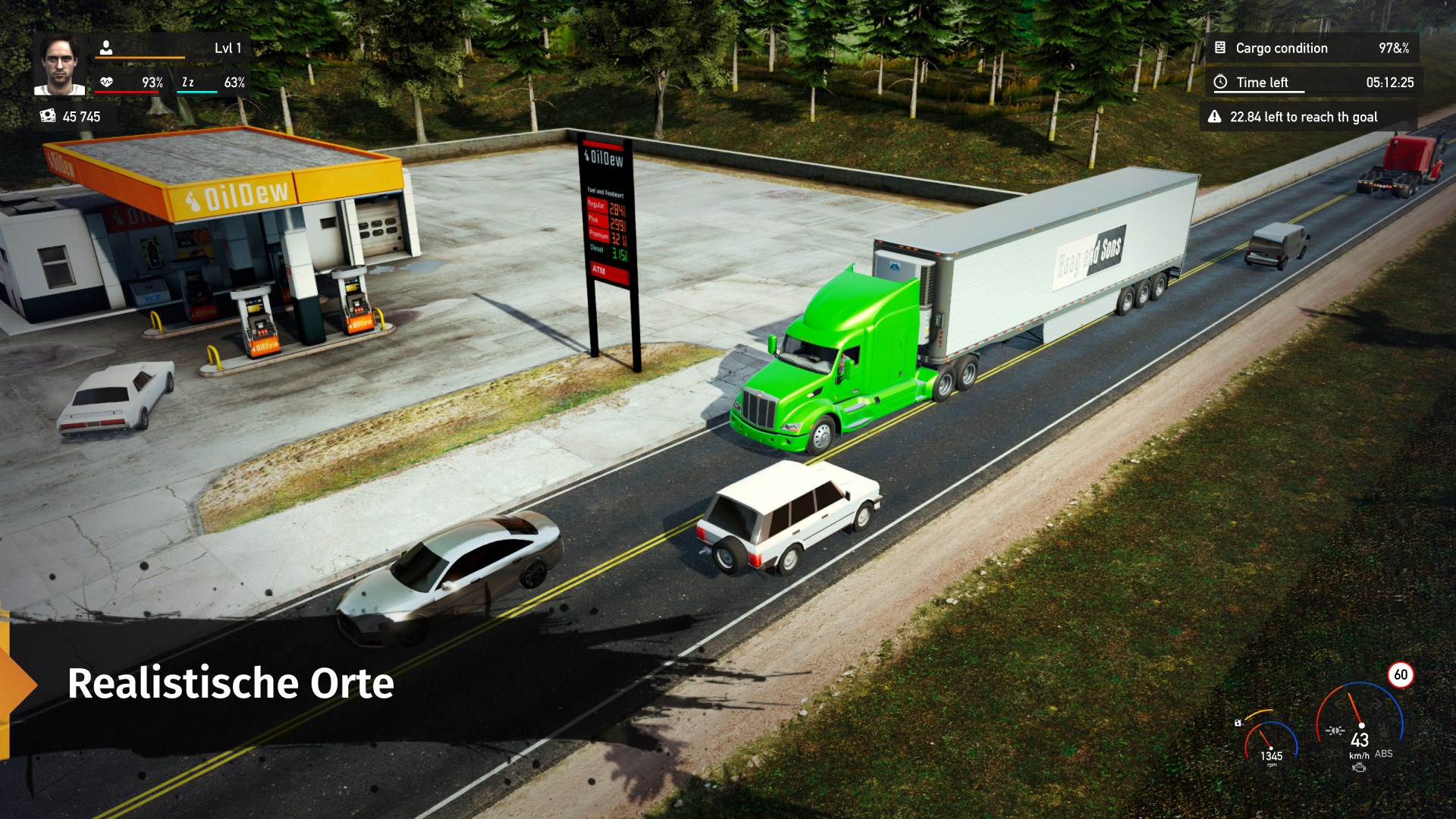 LKW Fahrsimulator - Auto fahren Screenshot