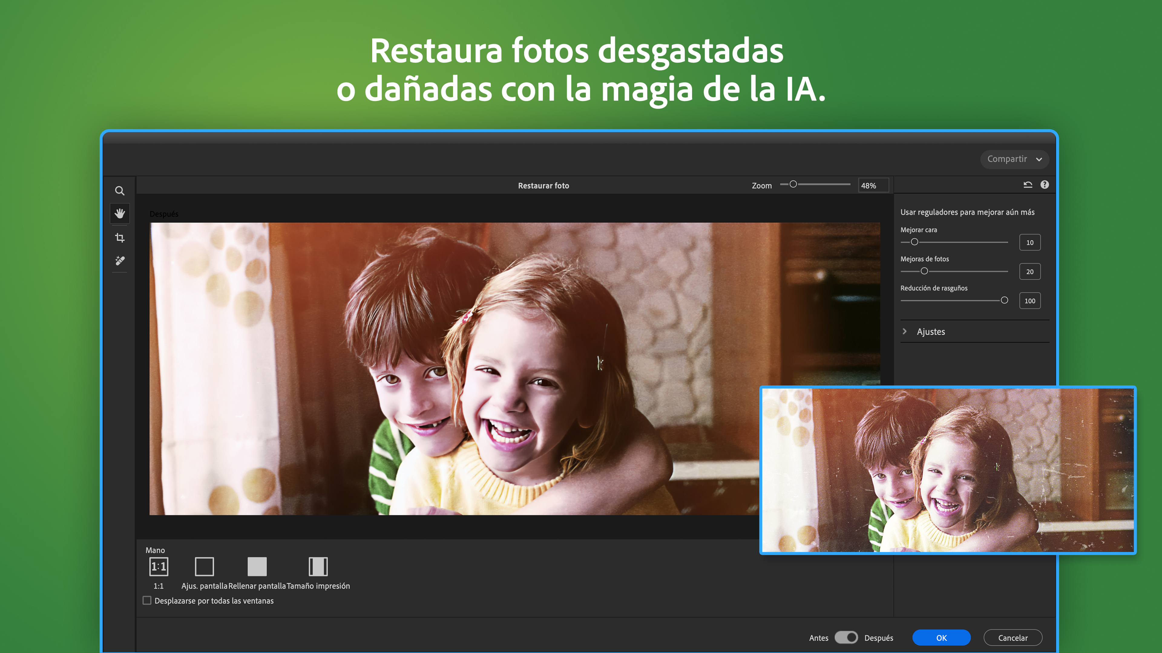 Captura de pantalla de Adobe Photoshop Elements 2026