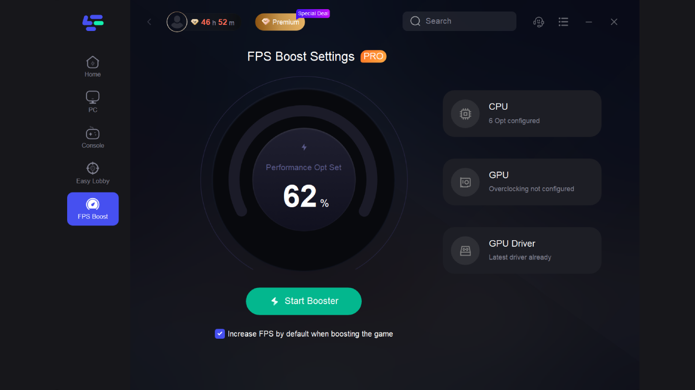 LagoFast Screenshot