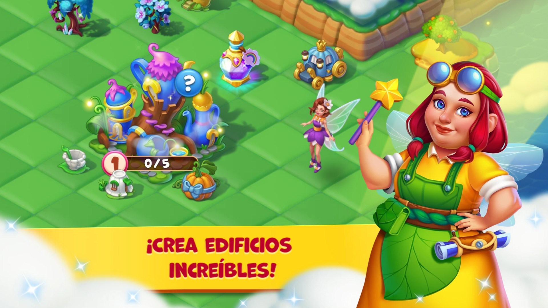 Captura de pantalla de Fairyland: Merge and Magic