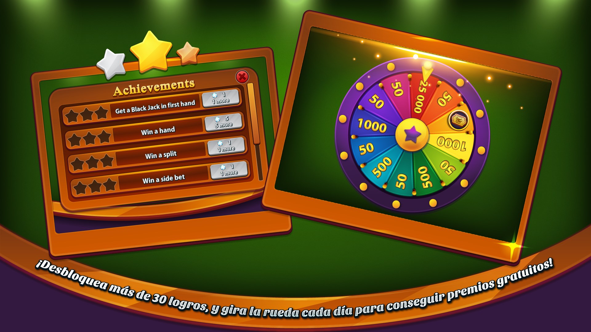 Captura de pantalla de Blackjack Professional