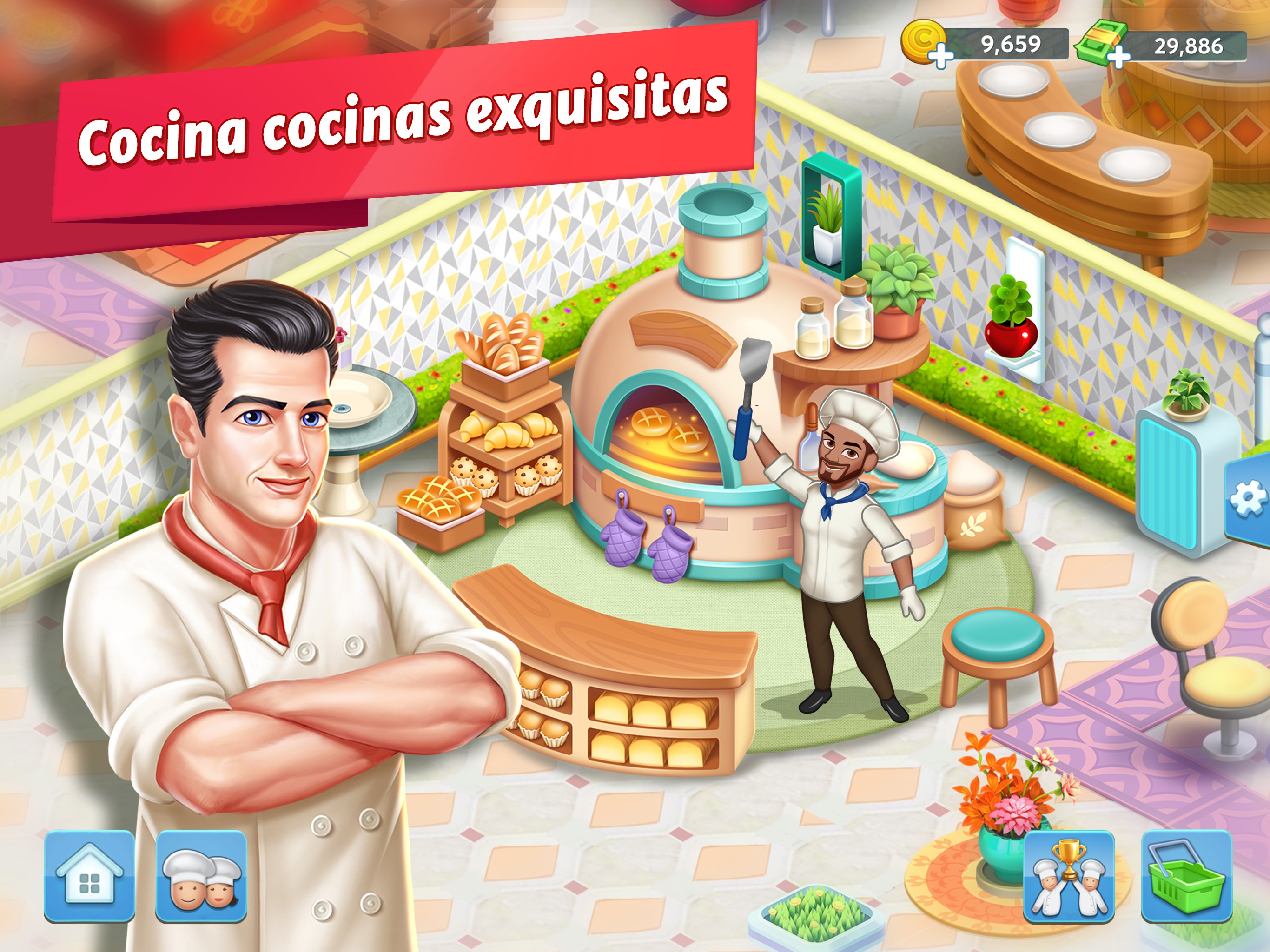 Captura de pantalla de Star Chef™ 2: Cooking Game