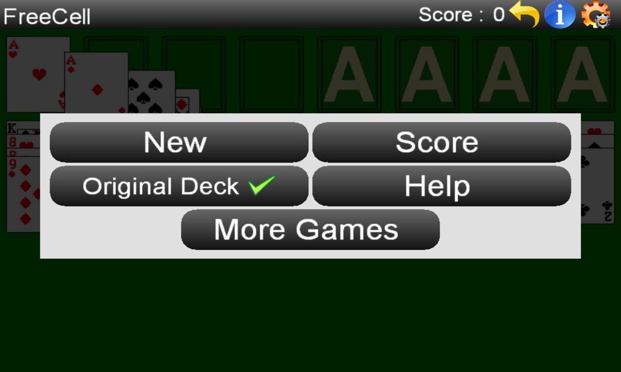 Captura de pantalla de FreeCell Solitaire (Free)