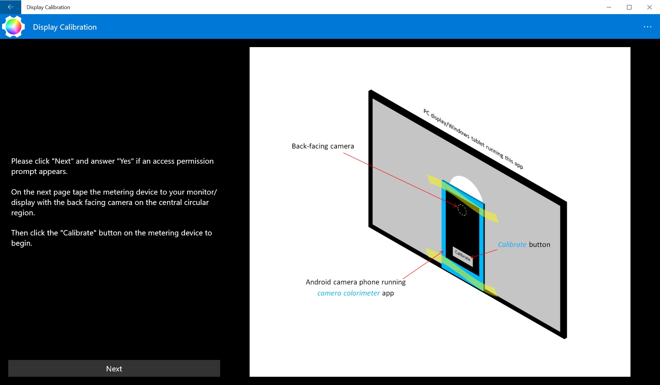 Display Calibration screenshot