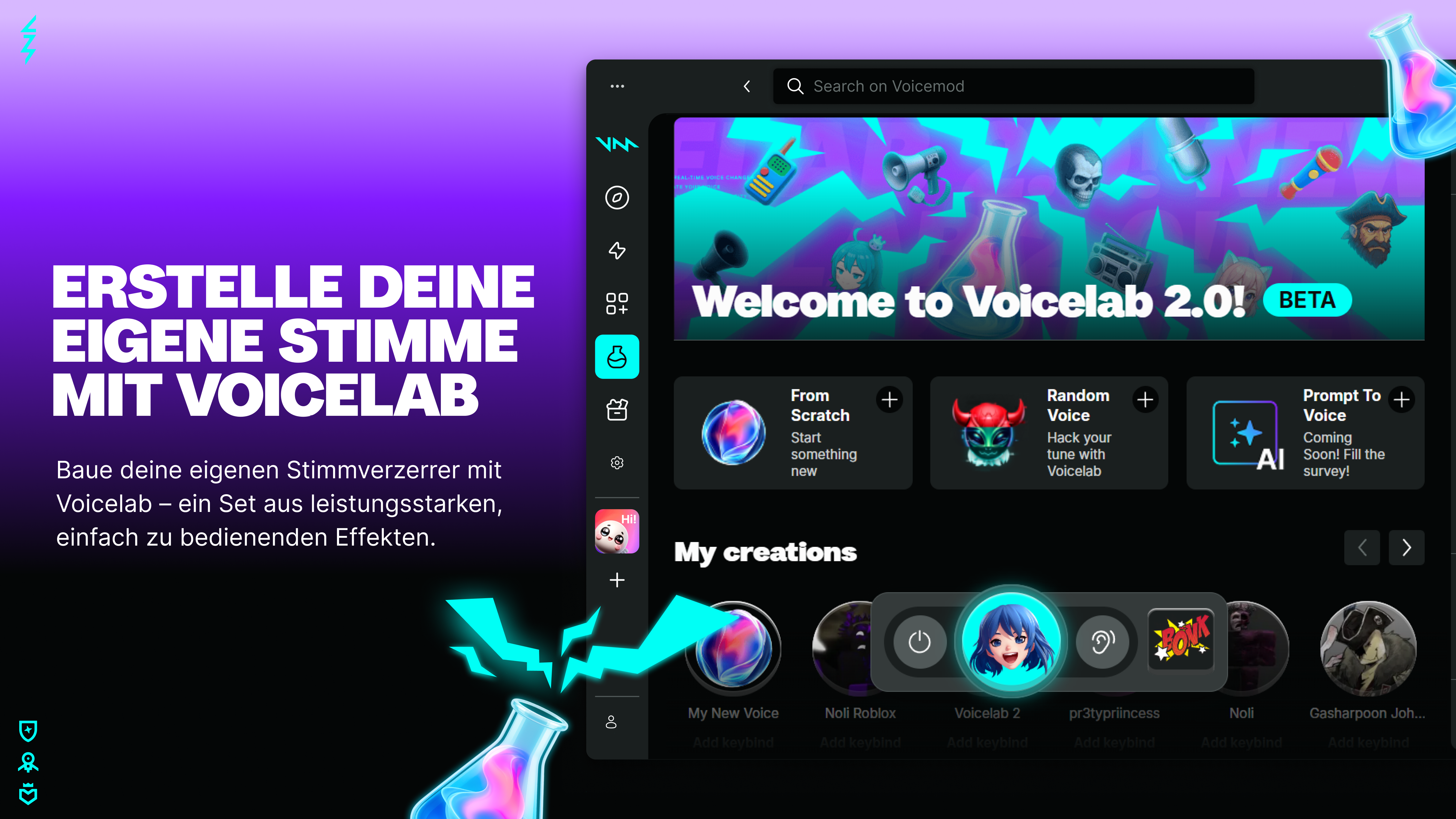 Voicemod – Real Time Voice Changer & Soundboard Screenshot