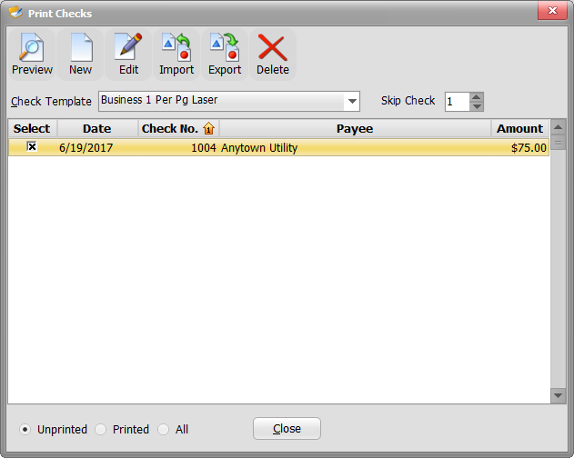 Captura de pantalla de Just Checking
