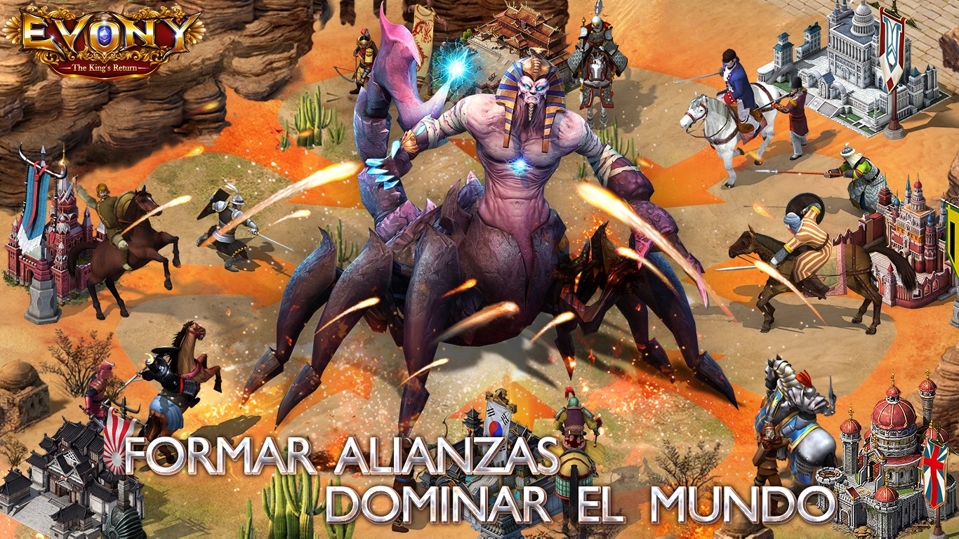 Captura de pantalla de Evony: The King's Return