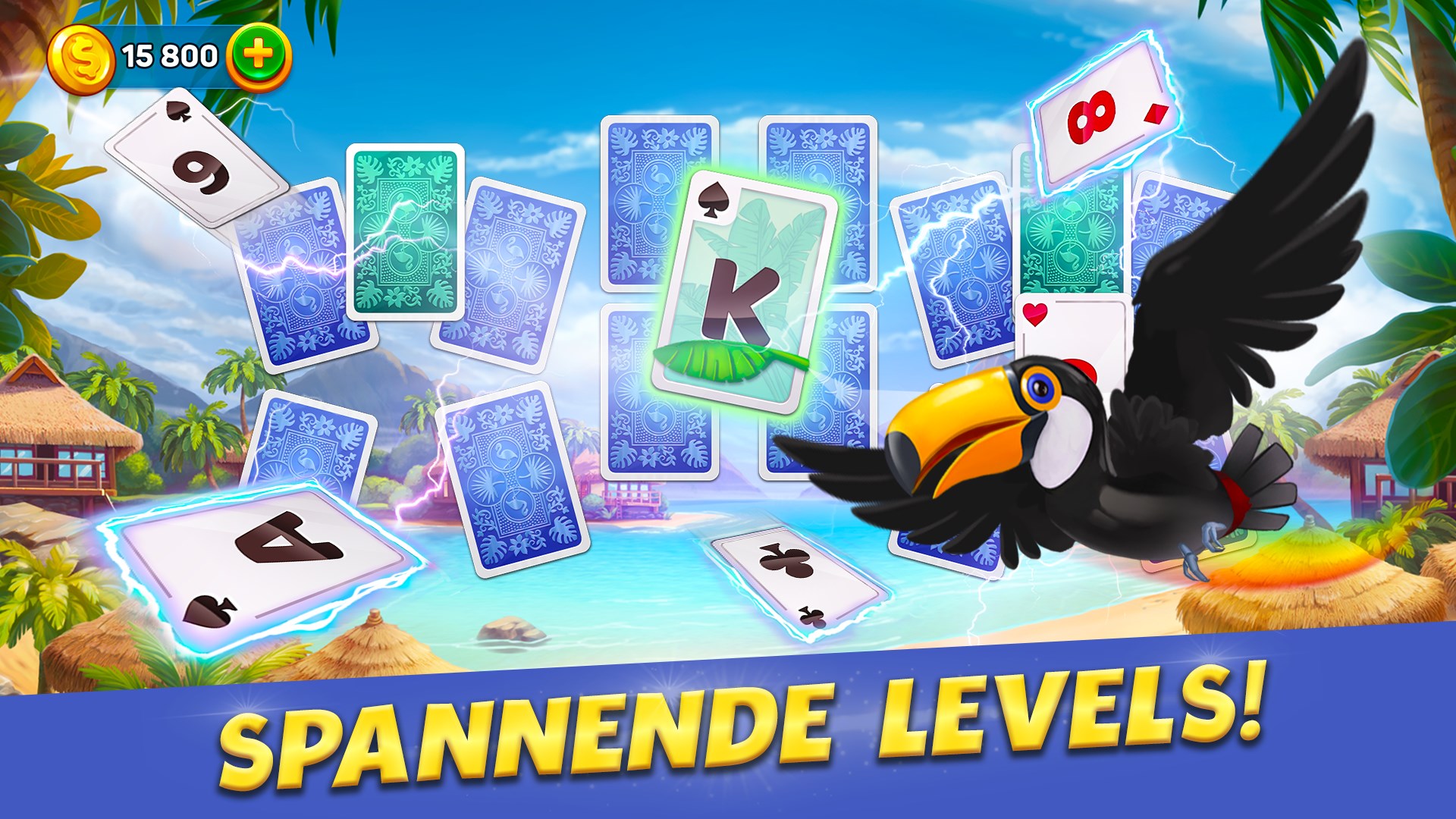 Solitaire Cruise: Solitär Tripeaks Kartenspiel Screenshot