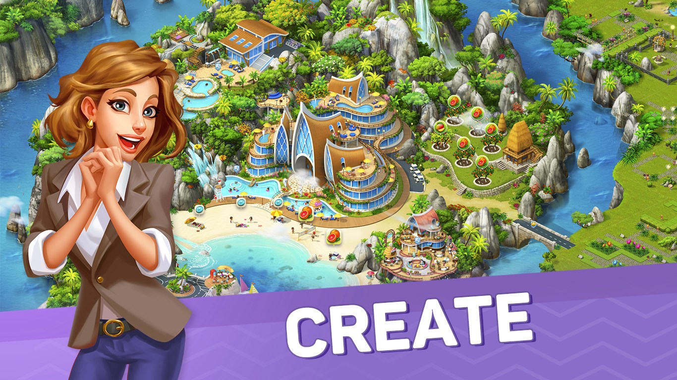 SuperCity: farm, build and decorate! screenshot