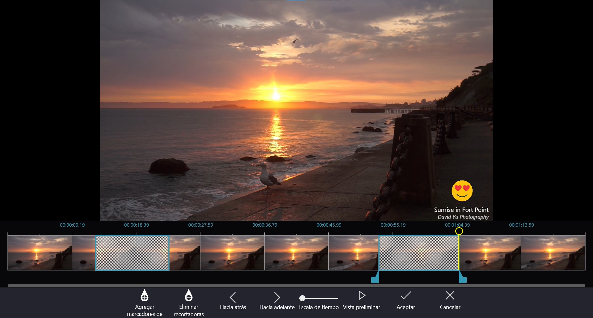 Captura de pantalla de Movie Maker - Video Editor