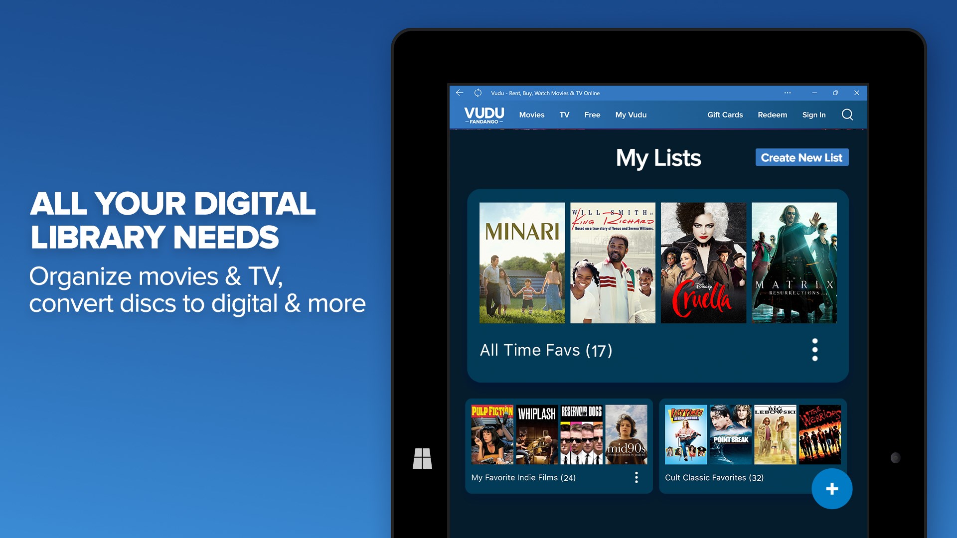 Fandango at Home Screenshot