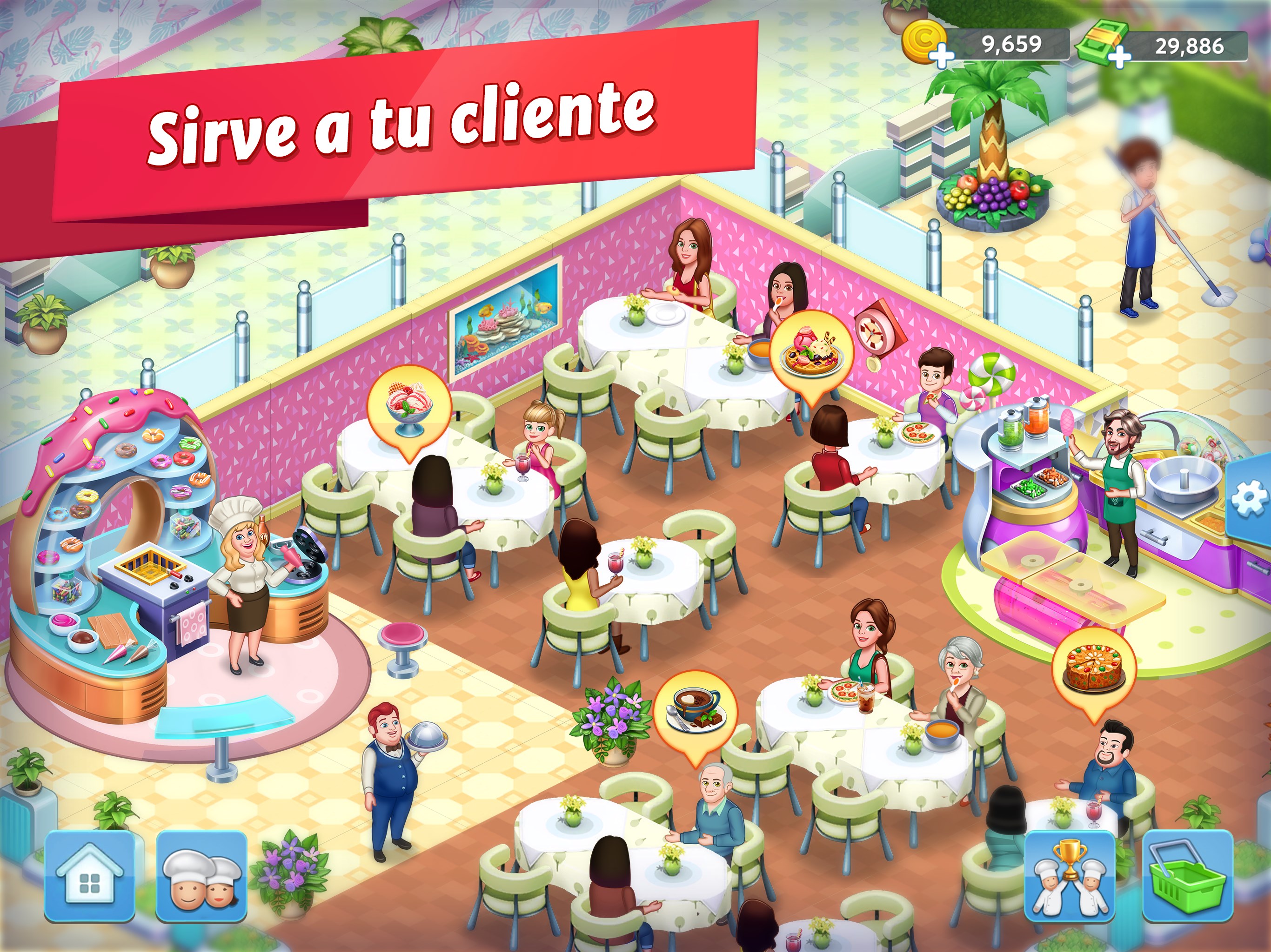 Captura de pantalla de Star Chef™ 2: Cooking Game