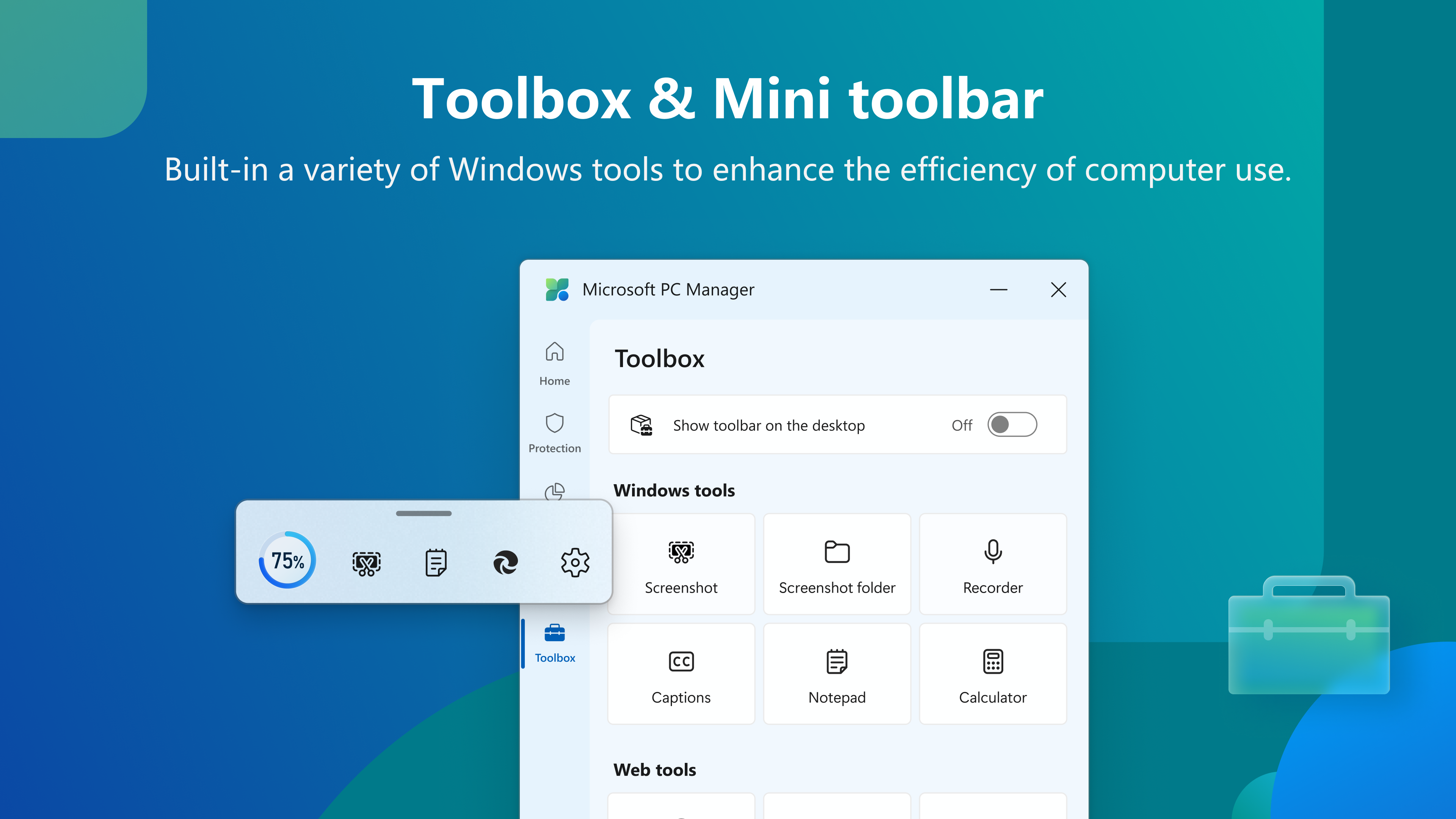 Microsoft PC Manager screenshot